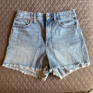 NWT Madewell Perfect Jean Short, size 27